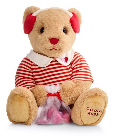 godiva valentine bear 2024